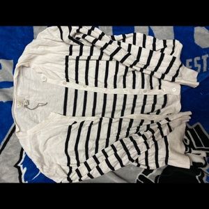 Striped cardigan
